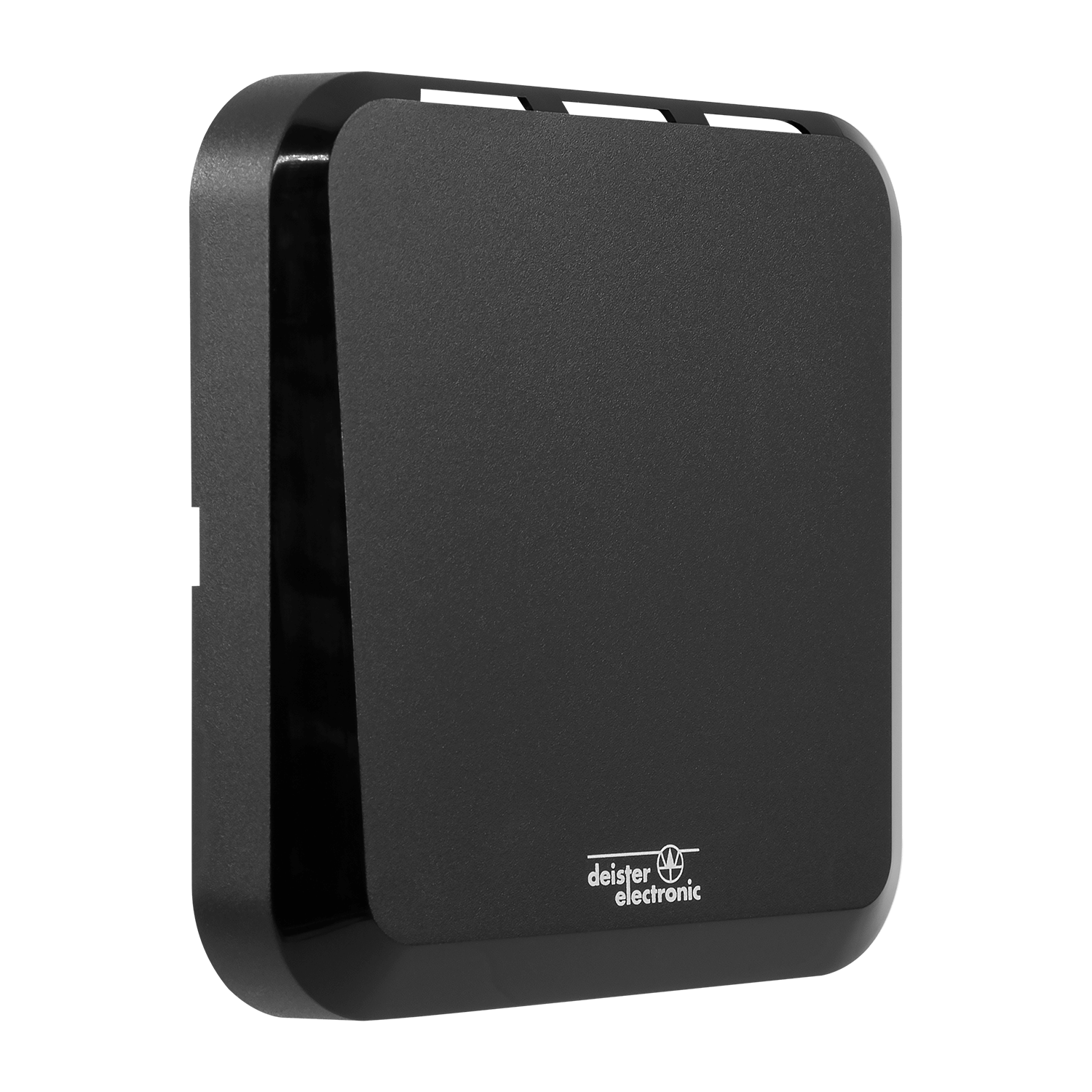 CCS 6 black cover for access control reader, left view