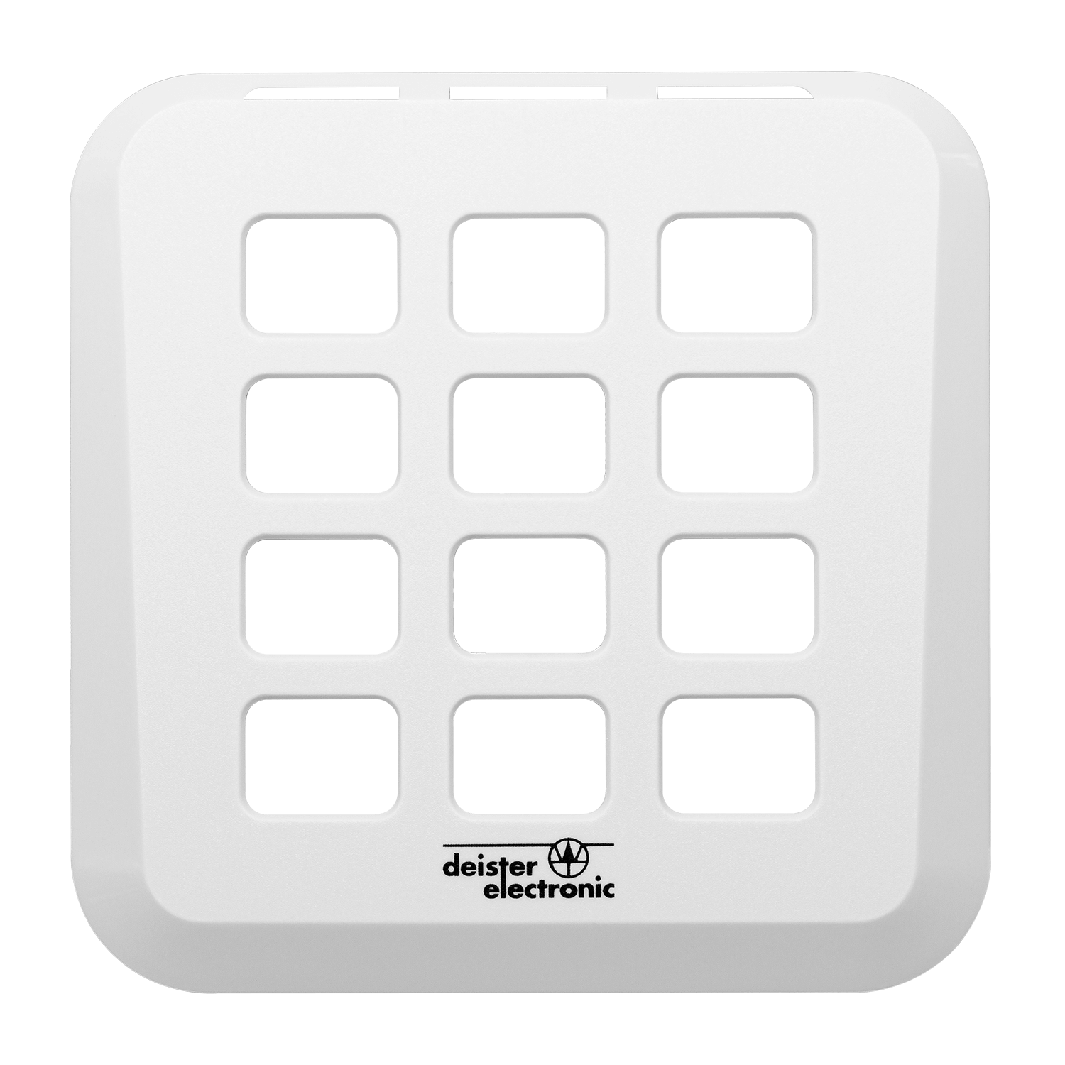 CKS 6 weißes Cover für Zutrittskontrollleser mit Keypad