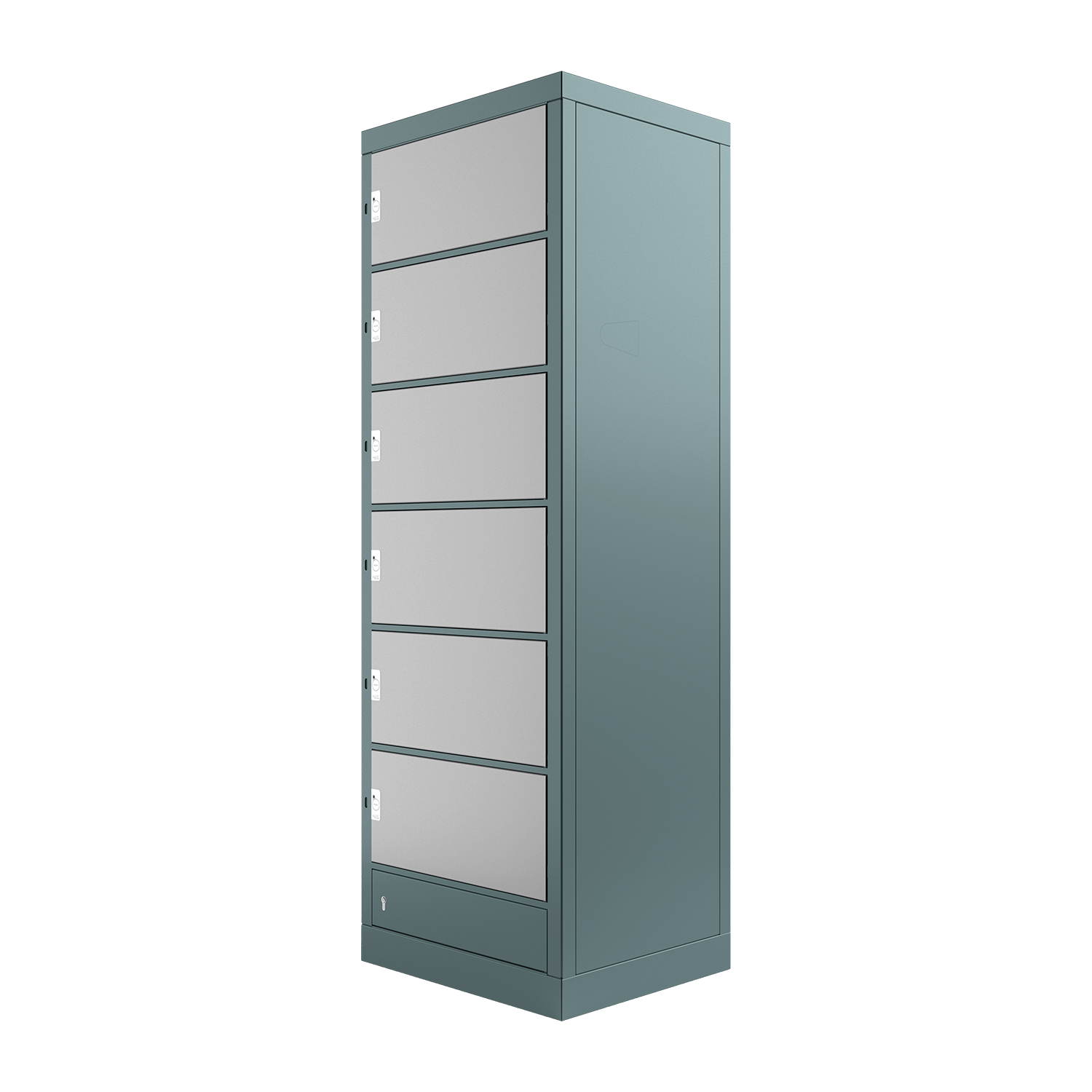 Locker system, L size, with 6 compartments for safekeeping