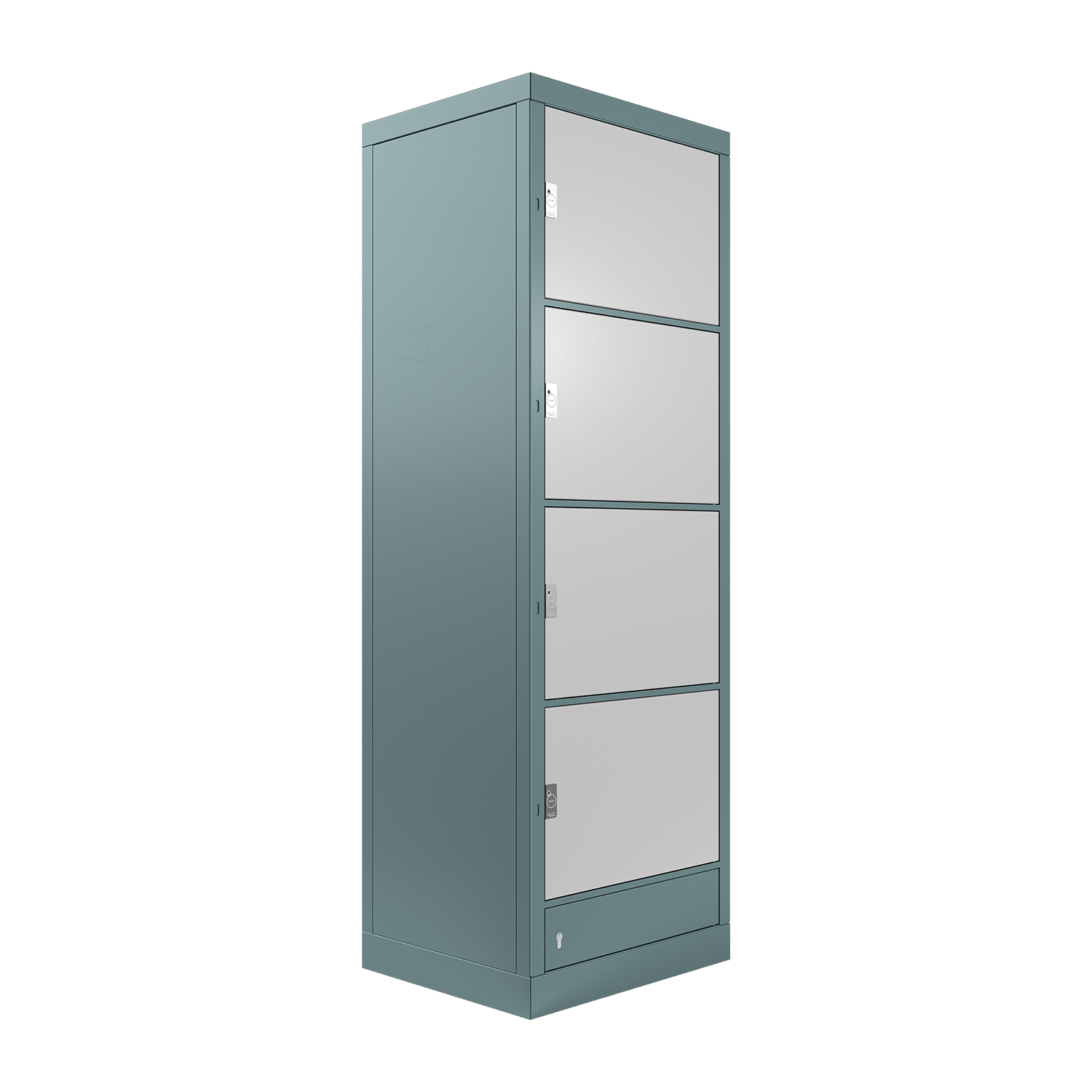 Locker system, L size, with 4 compartments for safekeeping