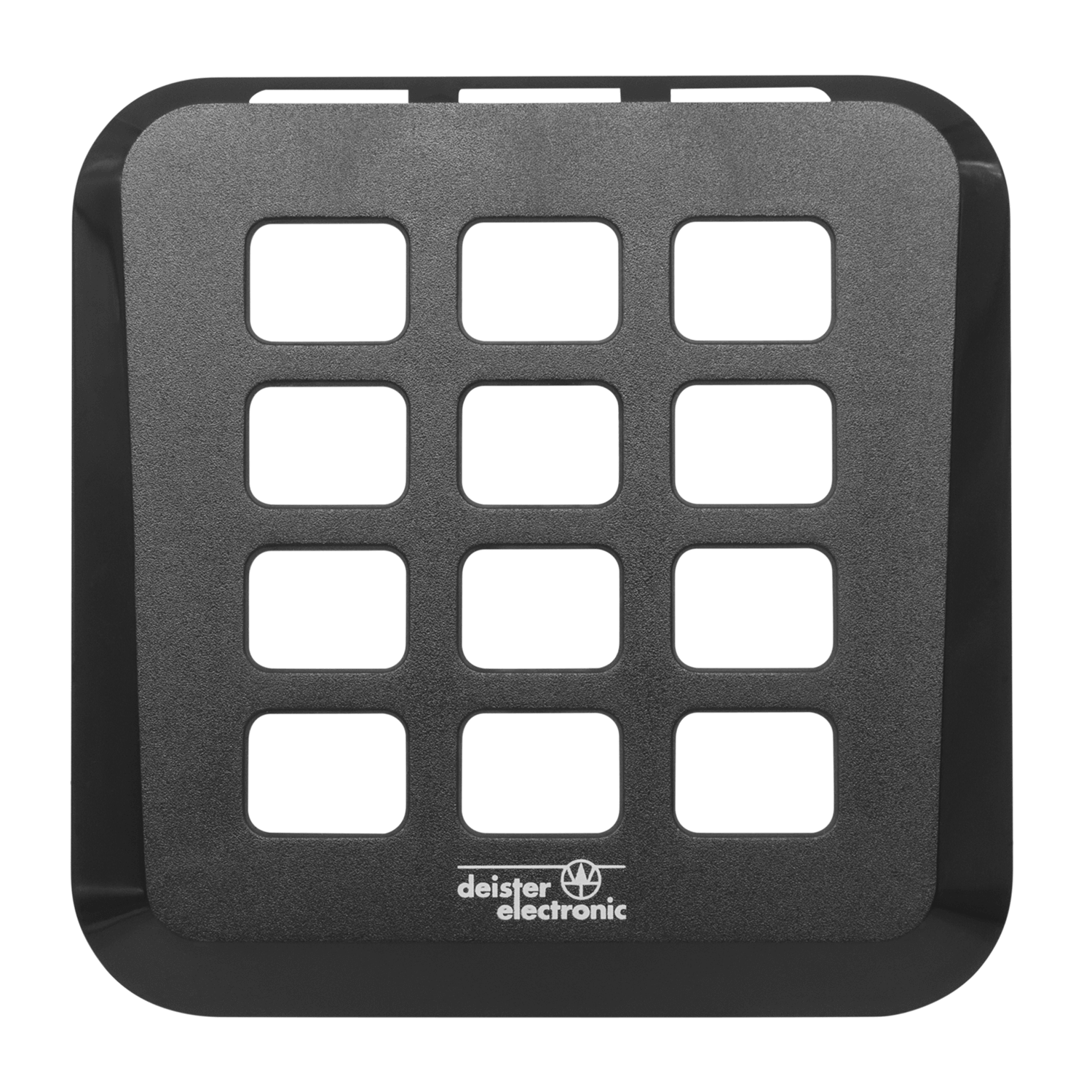 CKS 6 black cover for access control reader with keypad