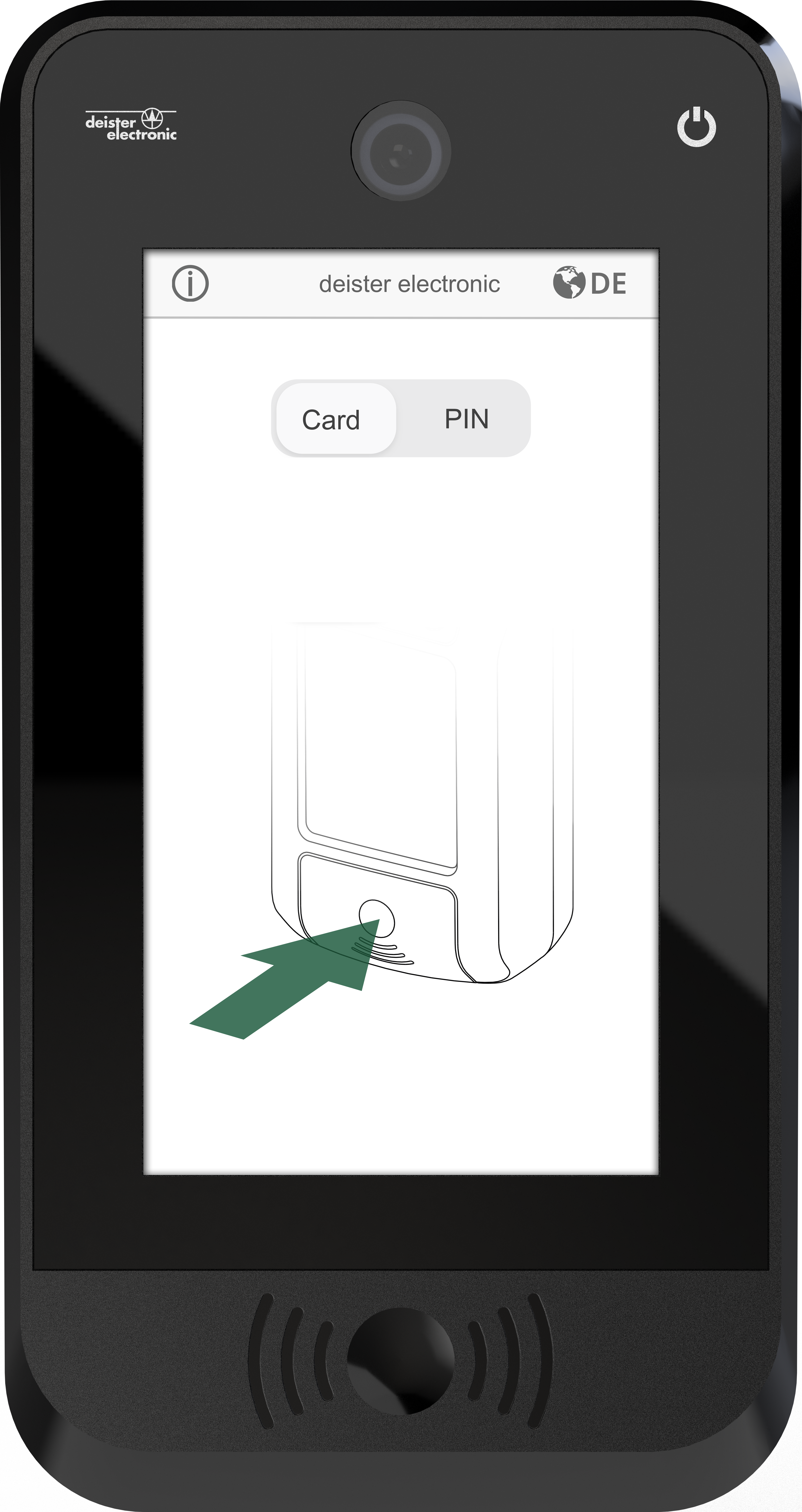 proxSafe Touch Terminal C7 with 7" display
TCP/IP Ethernet port
prepared for installation of PRD-i-readers
prepared for installation of internal came