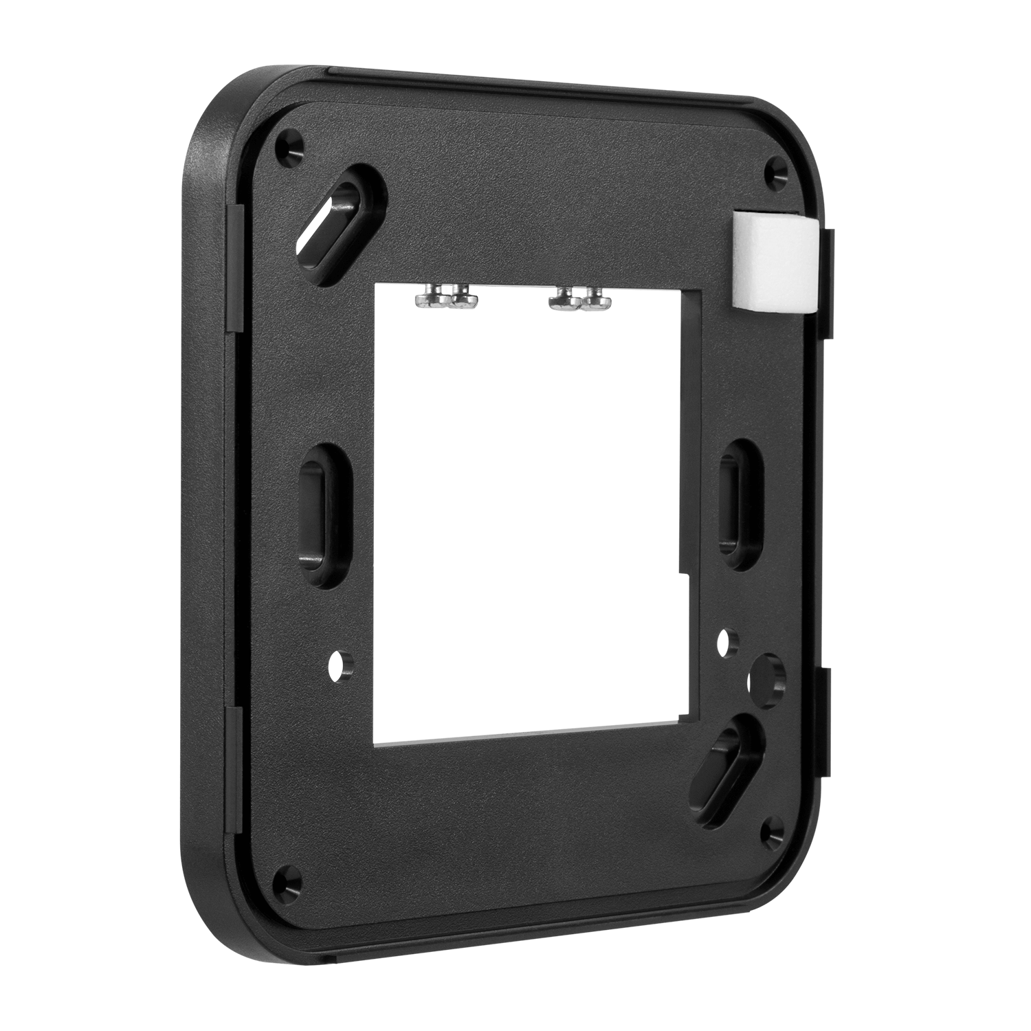 ATS 6 - 6 spacer for access control reader, black, left view