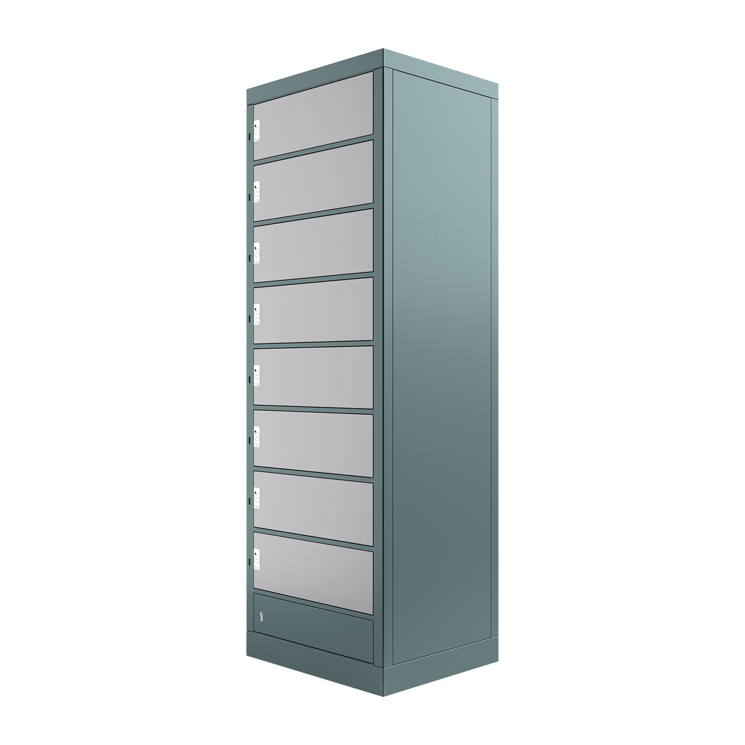 locker Fachanlage, L Größe, mit 8 Fächern für eine sichere Verwahrung