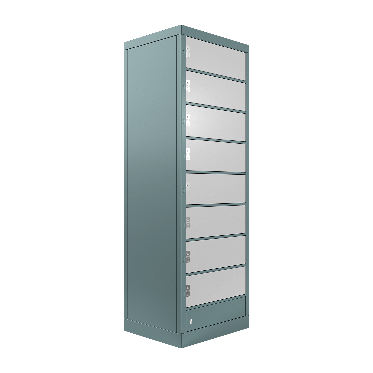 Locker system, L size, with 8 compartments for safekeeping